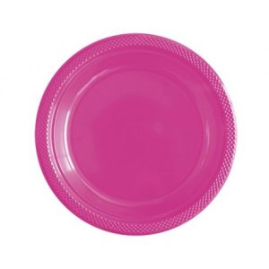 Plato grande Fucsia